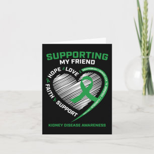 Mannen Vrouwen Vriend Nierziekte Awareness Gift Kaart