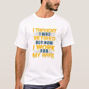Mannen waarvan ik dacht dat ik in de gevangenis za t-shirt