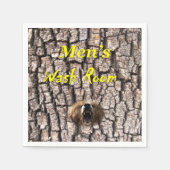 Mannen waskamerpapier servetten (Voorkant)