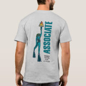 Mannen WDHOF® Associate T-shirt - grijs (Achterkant)