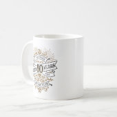 Mannen whisky 80ste verjaardag koffiemok (Voorkant links)