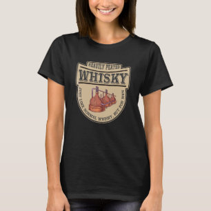 Mannen Whisky Drink Quote T-shirt