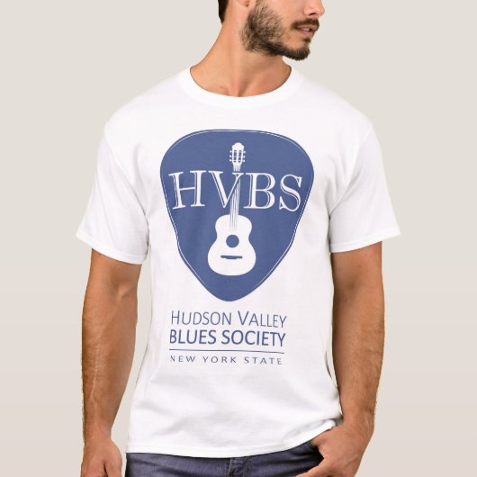 Mannen White HVBS Large Logo Shirt (Voorkant)