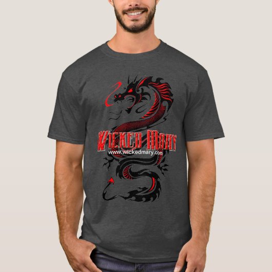 Mannen Wicked Mary T-shirt (Voorkant)