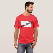 Mannen wij zijn Nebraska Husker Pride T Shirt (Voorkant volledig)
