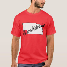 Mannen wij zijn Nebraska Husker Pride T Shirt
