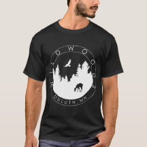 Mannen Wildwoods Logo T (donkere kleuren)