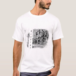mannen witte T-shirt