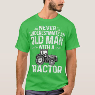 Mannen wolkenboer onderschat nooit een oud Man Wi T-shirt
