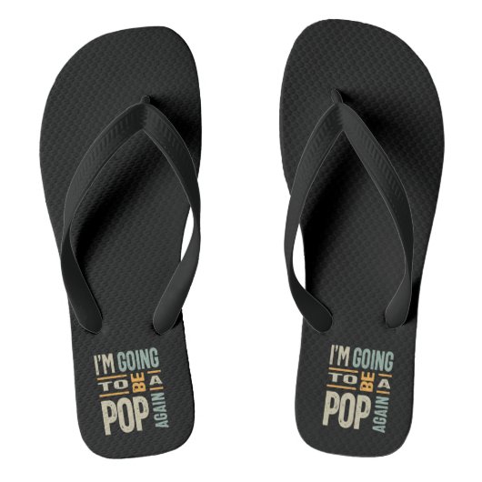 Mannen word ik weer een Pop Teenslippers (Voetbed)
