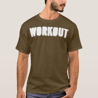 Mannen WORKOUT Gym Fitness Workout Bodybuilding Mo T-shirt