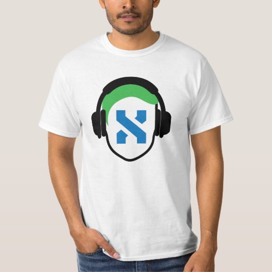 Mannen XeNoMaK logo 2 zijkanten T-shirt (Voorkant)