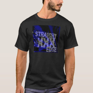 Mannen XXX rechte rand T-shirt