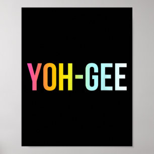 Mannen Yoh-gee - Yogi - Grappig Cool Yoga Love Quo Poster