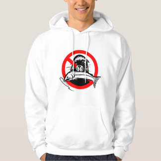 Mannen Zalmdief Hoodie
