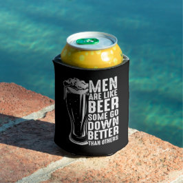 Mannen zijn als bier blikjeskoeler