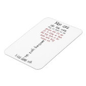 Mannen zijn als fijne Wine Quote Magnet Magneet (Linkerzijde)