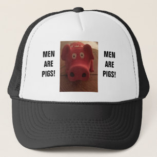 MANNEN ZIJN VARKENS! TRUCKER PET