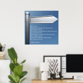 Mannen zijn vier poster (Thuiskantoor)