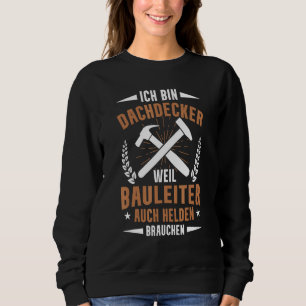 Mannen Zimmermann Roofer , bouwleider Trui