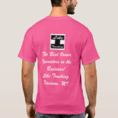 Mannen zoals Trucking Basic T-shirt (Achterkant)