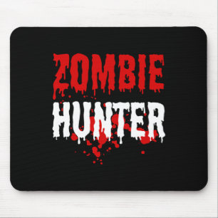 Mannen Zombie Hunter Scary Halloween Muismat