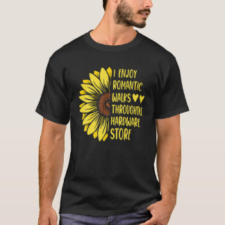 Mannen zonnebloempitten voor mannen die alles hebb t-shirt
