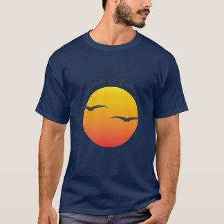 Mannen Zonneontwerp T-shirt