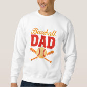 Mannen's Basic Dad Sweatshirt (Voorkant)