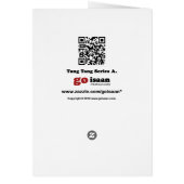 Mannequin Mad Laughing ~ Carte fille de la vallée (Dos)