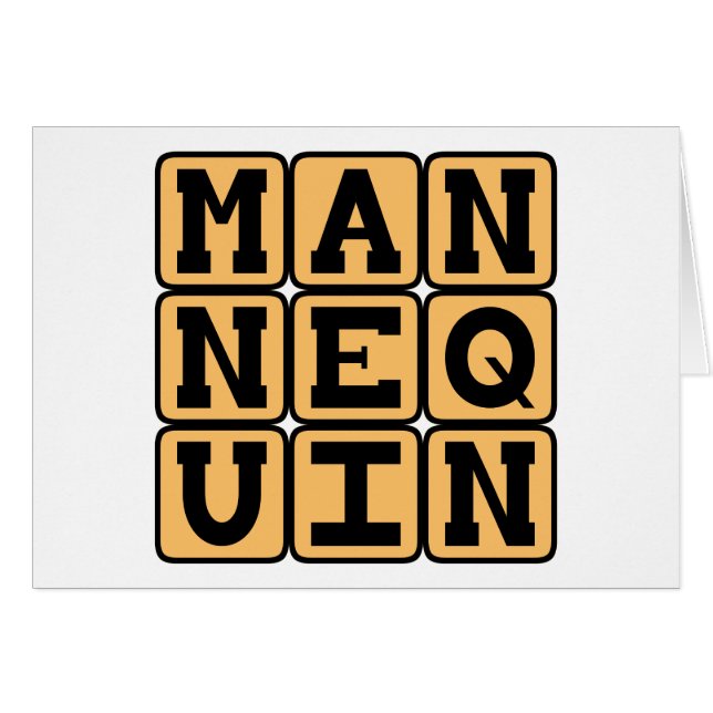 Mannequin, mannequin de mode (Devant horizontal)