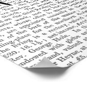 Mannequin met zwarte vleugels poster (Hoek)