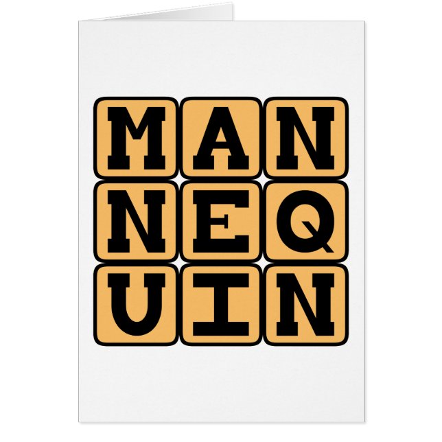 Mannequin, Mode Dummy (Voorkant)