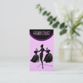 Mannequin Mode Stylist Visitekaartje (Staand voorkant)