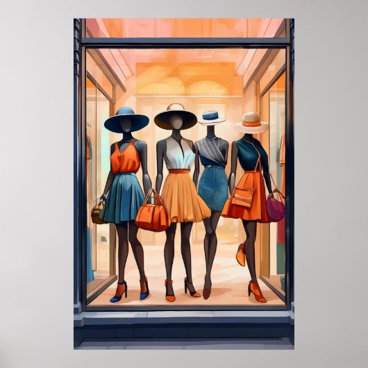 Mannequin Poster (Voorkant)