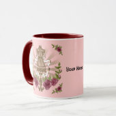 Mannequin Roses mok (Voorkant links)