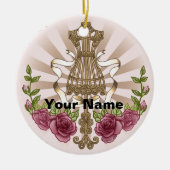 Mannequin Rozen ornament (Voorkant)