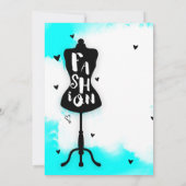 Mannequin stand-MODE Aqua & White met hart Kaart (Achterkant)