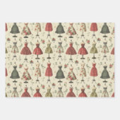  mannequinepatroon inpakpapier vel (Voorkant 2)