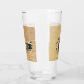Mannetje krakeend glas (Rechts)