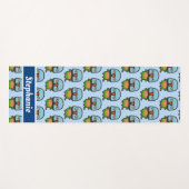 mannetje Parkiet met rode borst Yogamat (Voorkant (horizontaal))