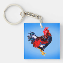 mannetje , rooster sleutelhanger