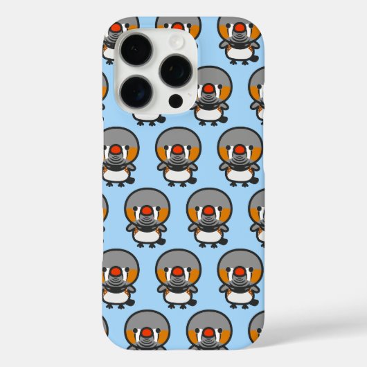mannetje Sunda zebravink Case-Mate iPhone Case (Achterkant)