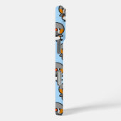 mannetje Sunda zebravink Case-Mate iPhone Case (Achterkant / Rechts)