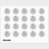 mannetjestape - nee! nee! mmph! mmph! grappig! ronde sticker (Vel)