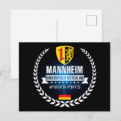 Mannheim Briefkaart (Voorkant / Achterkant)