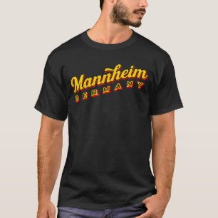 Mannheim Duitsland T-shirt