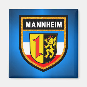 Mannheim Flag Magneet
