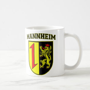 Mannheim Germany Wappen/Crest Koffiemok