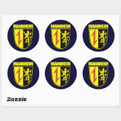 Mannheim Ronde Sticker (Vel)